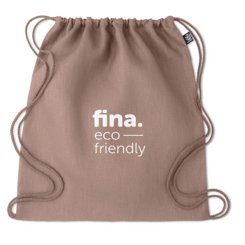 Drawstring bag 100 hemp Eco gift Greengiving.eu